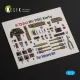 Kelik K72241 1/72 Bf-110c Early - Interior 3d Decals For Eduard
