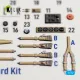 Kelik K72241 1/72 Bf-110c Early - Interior 3d Decals For Eduard