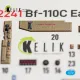 Kelik K72241 1/72 Bf-110c Early - Interior 3d Decals For Eduard