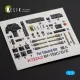 Kelik K72242 1/72 Bf-110c/D/E- Interior 3d Decals For Eduard
