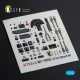 Kelik K72243 1/72 Bf-110g-4- Interior 3d Decals For Eduard Kit