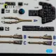 Kelik K72243 1/72 Bf-110g-4- Interior 3d Decals For Eduard Kit