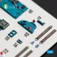 Kelik K72244 1/72 J1n1-s Gekko Interior 3d Decals For Fujimi/Hobby 2000