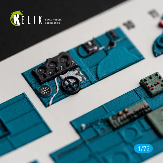 Kelik K72244 1/72 J1n1-s Gekko Interior 3d Decals For Fujimi/Hobby 2000