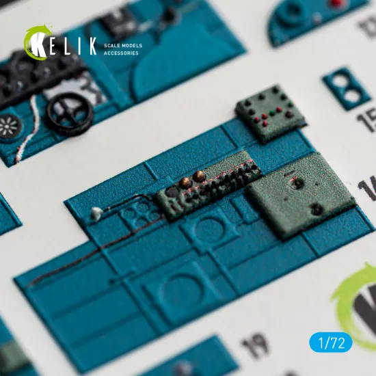 Kelik K72244 1/72 J1n1-s Gekko Interior 3d Decals For Fujimi/Hobby 2000