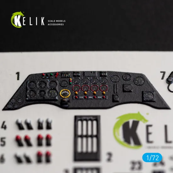 Kelik K72245 1/72 Sunderlend Mki/Ii - Interior 3d Decals For Special Hobby