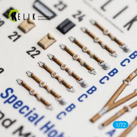 Kelik K72245 1/72 Sunderlend Mki/Ii - Interior 3d Decals For Special Hobby