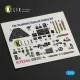 Kelik K72246 1/72 Sb2c-4 - Interior 3d Decals For Academy/Special Hobby