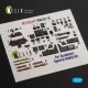 Kelik K72247 1/72 Sb2c-5 - Interior 3d Decals For Academy/Special Hobby