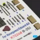 Kelik K72248 1/72 B-25j - Interior 3d Decals For Eduard Kit