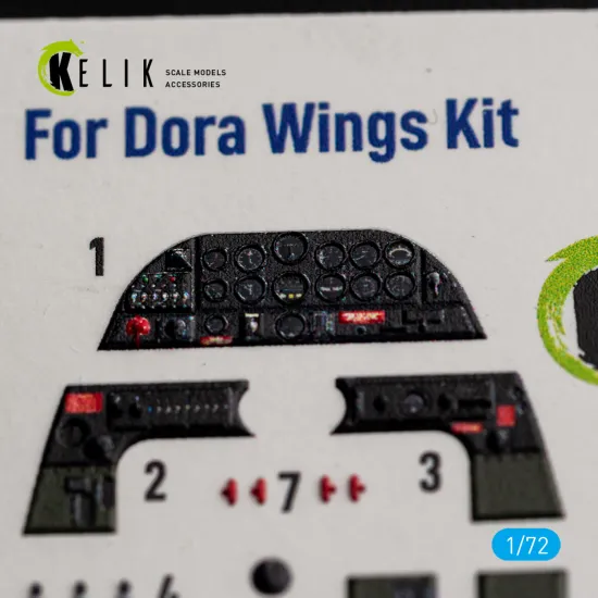 Kelik K72249 1/72 Vengeance Mk.i/Ia - Interior 3d Decals For Dorawings