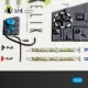 Kelik K72250 1/72 S-199 - Interior 3d Decals For Eduard Kit