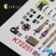 Kelik K72251 1/72 Bf-109 F-2/F-4 - Interior 3d Decals For Eduard