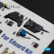 Kelik K72251 1/72 Bf-109 F-2/F-4 - Interior 3d Decals For Eduard
