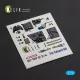 Kelik K72252 1/72 Bf-109 G-2/4 - Interior 3d Decals For Eduard Kit