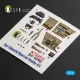 Kelik K72253 1/72 Bf-109 E - Interior 3d Decals For Special Hobby/Eduard