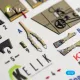 Kelik K72253 1/72 Bf-109 E - Interior 3d Decals For Special Hobby/Eduard