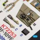 Kelik K72253 1/72 Bf-109 E - Interior 3d Decals For Special Hobby/Eduard