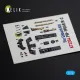 Kelik K72254 1/72 Fw-190a8/R-2 - Interior 3d Decals For Eduard Kit