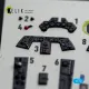 Kelik K72254 1/72 Fw-190a8/R-2 - Interior 3d Decals For Eduard Kit