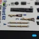 Kelik K72254 1/72 Fw-190a8/R-2 - Interior 3d Decals For Eduard Kit