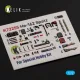 Kelik K72255 1/72 He-162 Spatz - Interior 3d Decals For Special Hobby Kit