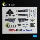 Kelik K72256 1/72 Rf-8g - Interior 3d Decals For Sword Kit