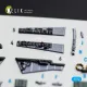 Kelik K72256 1/72 Rf-8g - Interior 3d Decals For Sword Kit