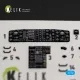 Kelik K72258 1/72 Ch-54a Tarhe - Interior 3d Decals For Icm Kit