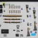 Kelik K72259 1/72 Ju-87 B/R - Interior 3d Decals For Airfix Kit