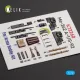 Kelik K72260 1/72 Me-262 A-1/S-92 - Interior 3d Decals For Arma Hobby