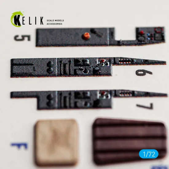 Kelik K72260 1/72 Me-262 A-1/S-92 - Interior 3d Decals For Arma Hobby