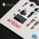 Kelik K72261 1/72 Bf-109k-4 - Interior 3d Decals For Eduard Kit