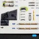 Kelik K72261 1/72 Bf-109k-4 - Interior 3d Decals For Eduard Kit