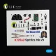 Kelik K72262 1/72 Spitfire Mk.vb - Interior 3d Decals For Eduard Kit