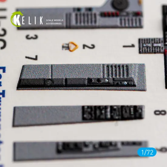 Kelik K72268 1/72 U-2c Dragon Lady Interior 3d Decals For Hobbyboss Kit