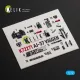 Kelik K72271 1/72 Aj-37 Viggen - Interior 3d Decals For Special Hobby Kit