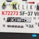 Kelik K72273 1/72 Sf-37 Viggen - Interior 3d Decals For Special Hobby Kit