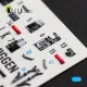 Kelik K72273 1/72 Sf-37 Viggen - Interior 3d Decals For Special Hobby Kit