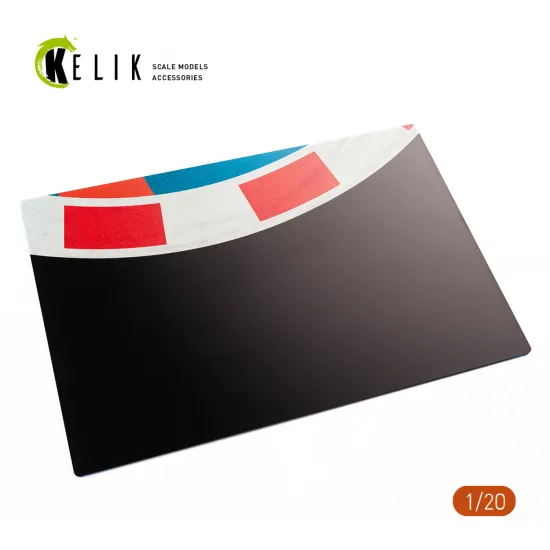 Kelik Ks20007 1/20 Miami Grand Prix For 2 Bolides Base Acrylic 3 Mm 410 X 270 Mm
