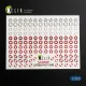 Kelik Ka200001 1/200 Lifebuoys 3d Decal For Models