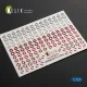 Kelik Ka200001 1/200 Lifebuoys 3d Decal For Models