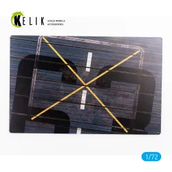 Kelik Ks72125 1/72 Cve-63 St.lo Type 2 - Acrylic 3 Mm 280 X 180 Mm