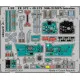 Photoetched set MiG-21MFN interior (self adhesive), for Eduard kit 1/48 Eduard 49572