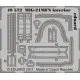 Photoetched set MiG-21MFN interior (self adhesive), for Eduard kit 1/48 Eduard 49572