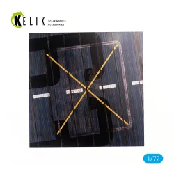 Kelik Ks72126 1/72 Cve-63 St.lo Type 1 Acrylic 3 Mm 240 X 240 Mm