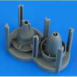 Quickboost 32363 1/32 He 162a-1/2 Detailed Fan Engine Turbine Accessories Kit