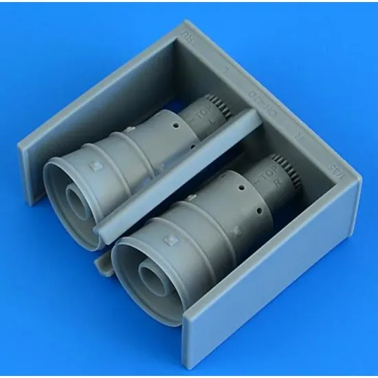 Quickboost 35011 1/35 Ch-47d Chinook Exhaust Accessories Kit