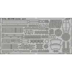 Photoetched set MiG-21MF exterior, for Eduard kit 1/48 Eduard 48702