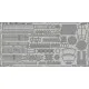 Photoetched set MiG-21MF exterior, for Eduard kit 1/48 Eduard 48702
